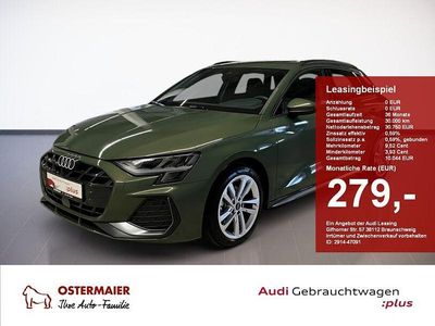 Gebraucht Audi A3 S-Line 116 PS (85 kW) 2024 Grün Limousine