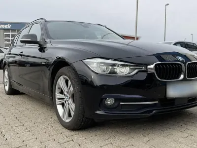Gebraucht BMW 320 Sport Line 190 PS (139 kW) 2017 Schwarz Kombi