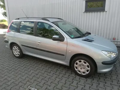 Gebraucht Peugeot 206 75 PS (55 kW) 2005 Blau Kombi