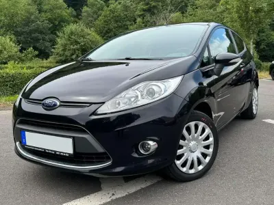 Gebraucht Ford Fiesta 82 PS (60 kW) 2010 Schwarz Kleinwagen