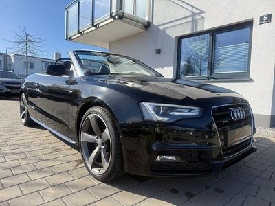 Usata Audi A5 Cabriolet S-Line 245 CV (180 kW) 2014 Nero Cabrio