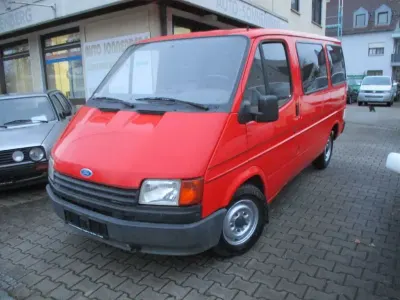 Gebraucht Ford Transit 71 PS (52 kW) 1990 Orange Van