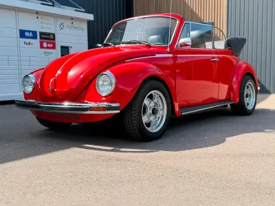 Gebraucht VW Käfer Karmann 75 PS (55 kW) 1979 Rot Cabrio