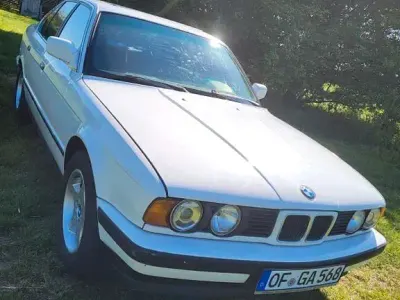 Brugt BMW 525 170 HK (125 kW) 1989 Hvid Sedan