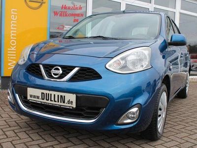 Begagnad Nissan Micra Acenta 80 HK (58 kW) 2017 Blå Halvkombi