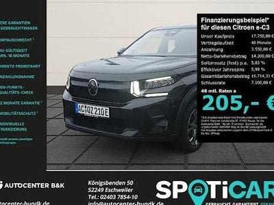 Gebraucht Citroën e-C3 83 kW (113 PS) 2025 Schwarz Limousine