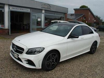 Gebraucht Mercedes C400 333 PS (244 kW) 2019 Polarweiss  unilack Limousine