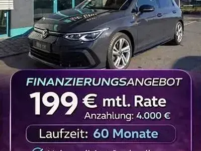 Second-hand VW Golf VIII R-line 150 CP (110 kW) 2022 Gri Berlinǎ