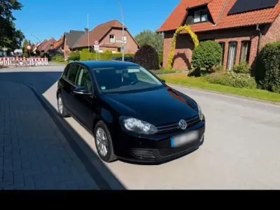 Gebraucht VW Golf VI 122 PS (89 kW) 2009 Schwarz Kleinwagen