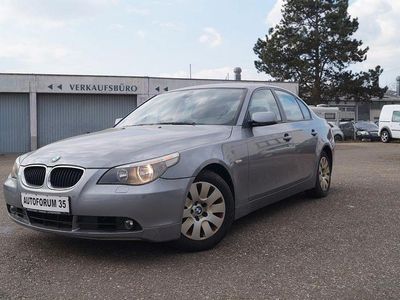 Usata BMW 520 Sport Line 170 CV (125 kW) 2005 Grigio Berlina