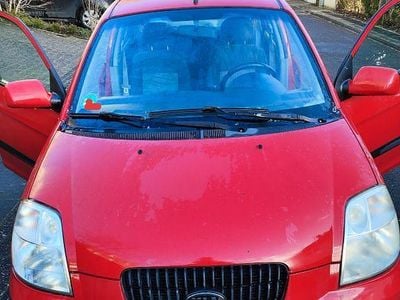 Gebraucht Kia Picanto LX 65 PS (47 kW) 2005 Rot Kleinwagen