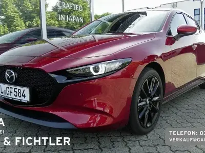 Gebraucht Mazda 3 Exclusive-Line 186 PS (136 kW) 2025 Soul red crystal m Limousine