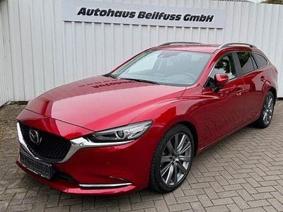 Second-hand Mazda 6 Exclusive-Line 165 CP (121 kW) 2019 Roșu Break