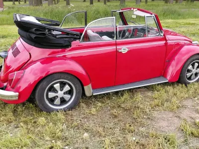 Gebraucht VW Käfer Karmann 1970 Rot Cabrio