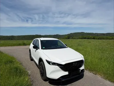 Gebraucht Mazda CX-5 Homura-Line 194 PS (142 kW) 2023 Weiß SUV