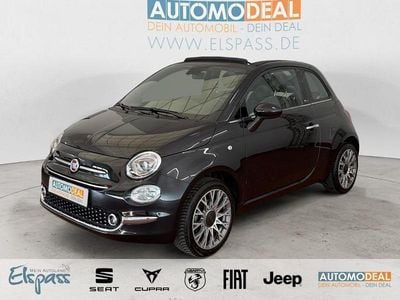 Usata Fiat 500C Star 71 CV (52 kW) 2020 Nero Cabrio
