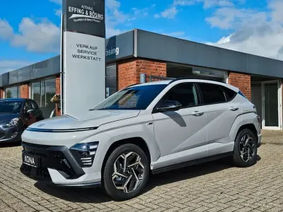 Gebraucht Hyundai Kona N Line 137 PS (100 kW) 2026 Grau SUV