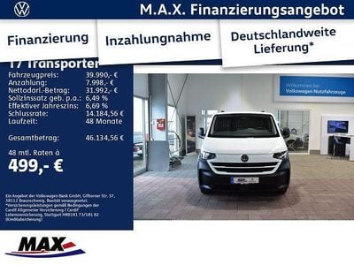 Nuova VW Transporter 150 CV (110 kW) 2025 Bianco Furgone