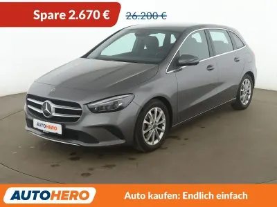 Używany Mercedes B200 Progressive 163 KM (119 kW) 2021 Szary Minivan