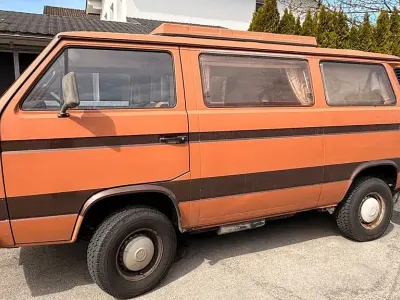 Gebraucht VW T3 69 PS (50 kW) 1989 Braun Van