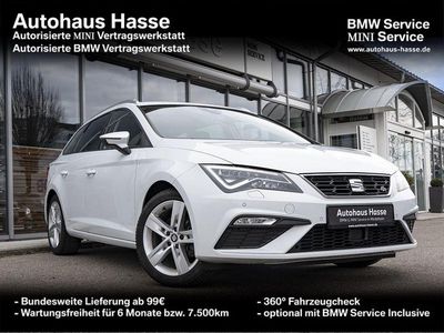 Usata Seat Leon ST FR-Line 150 CV (110 kW) 2018 Bianco Station wagon