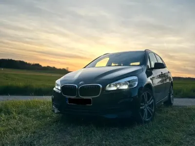 Brugt BMW 216 116 HK (85 kW) 2018 Sort Stationcar