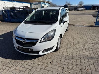 Gebraucht Opel Meriva Edition 101 PS (74 kW) 2014 Weiß Van / Kleinbus