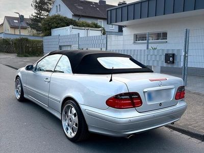 Usata Mercedes CLK200 Edition 163 CV (119 kW) 2003 Argento Cabrio