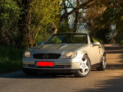 Gebraucht Mercedes SLK200 AMG 136 PS (100 kW) 1996 Silber Cabrio