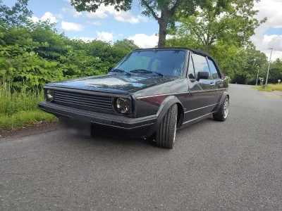 Gebraucht VW Golf Cabriolet 75 PS (55 kW) 1987 Grau Cabrio