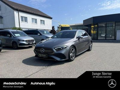 Lack mountaingrau (metallic) Gebraucht 2024 Mercedes A200 AMG Limousine | 31.489 € (Fairer Preis)