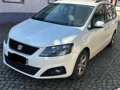 Gebraucht Seat Alhambra Ecomotive 140 PS (102 kW) 2011 Weiß Van / Kleinbus