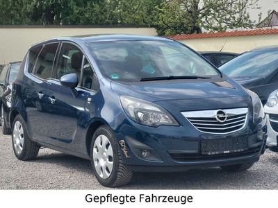 gebraucht Opel Meriva B 1.4 Innovation Ozean Blau, Anhängerkupp