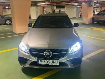 Brugt Mercedes C200 AMG line 160 HK (117 kW) 2021 Grå Sedan