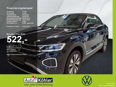 Gebraucht VW T-Roc Cabriolet Style 116 PS (85 kW) 2025 Deep black perleffekt schwarz Cabrio