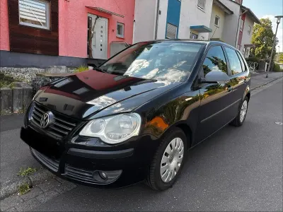 Gebraucht VW Polo 80 PS (58 kW) 2007 Schwarz Kleinwagen