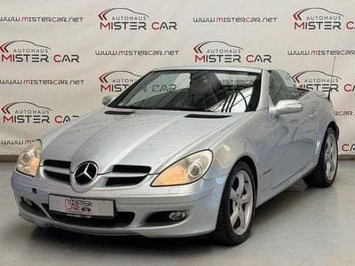 Gebraucht Mercedes SLK200 163 PS (119 kW) 2004 Iridiumsilber Cabrio