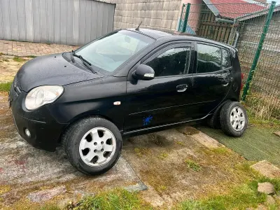 Gebraucht Kia Picanto 69 PS (50 kW) 2007 Schwarz Kleinwagen
