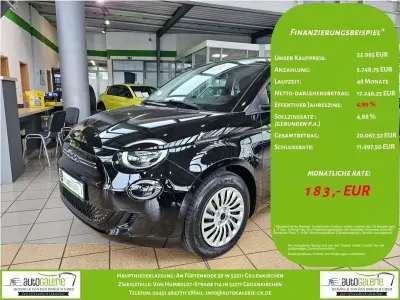 Nouvelle Fiat 500e Red 69 kW (95 ch) 2026 Noir Citadine