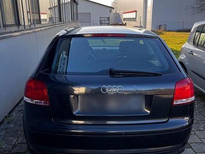 Usata Audi A3 Attraction 105 CV (77 kW) 2007 Nero Utilitaria