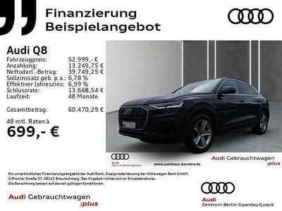 Gebraucht Audi Q8 Ambiente 340 PS (250 kW) 2022 Mythosschwarz metallic SUV