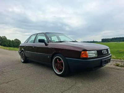 Gebraucht Audi 80 90 PS (66 kW) 1991 Rot Limousine
