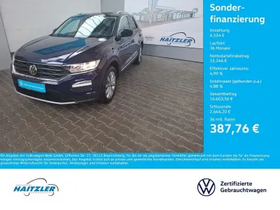 Usata VW T-Roc Style 150 CV (110 kW) 2019 Blu SUV