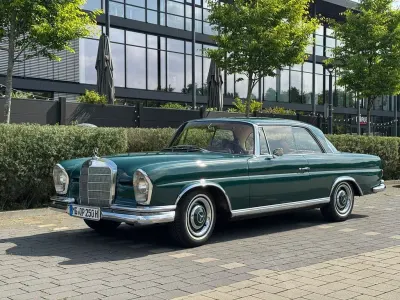 Gebraucht Mercedes 250 SE 150 PS (110 kW) 1966 Grün Coupé