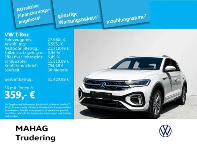 Gebraucht VW T-Roc R-line 150 PS (110 kW) 2024 Grau SUV