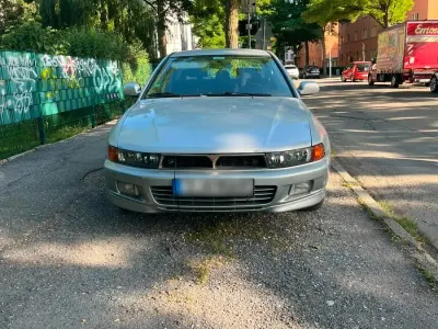 Gebraucht Mitsubishi Galant 2002 Silber Coupé