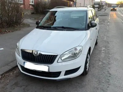 Gebraucht Skoda Fabia 86 PS (63 kW) 2014 Weiß Kombi