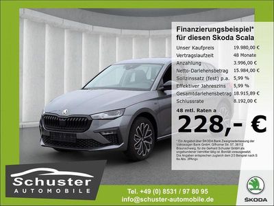 Graphitegrau metallic (metallic) Gebraucht 2025 Skoda Scala Tour Kleinwagen | 19.980 € (Guter Preis)