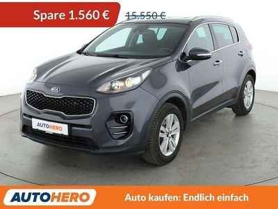 Grau Gebraucht 2017 Kia Sportage DREAM-TEAM Edition SUV | 13.990 € (Fairer Preis)
