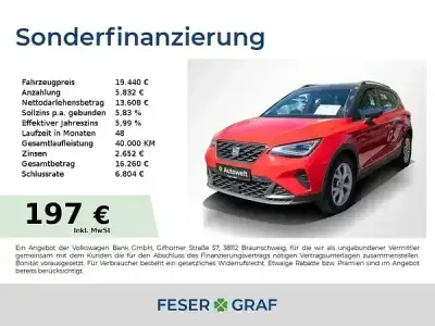Gebraucht Seat Arona FR 110 PS (80 kW) 2023 Pure rot SUV